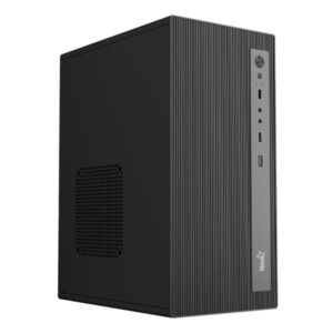 CASE NOVA CM01Z9RA001C MINI TOWER CON FUENTE DE PODER 600W PE600RNF013C NEGRO